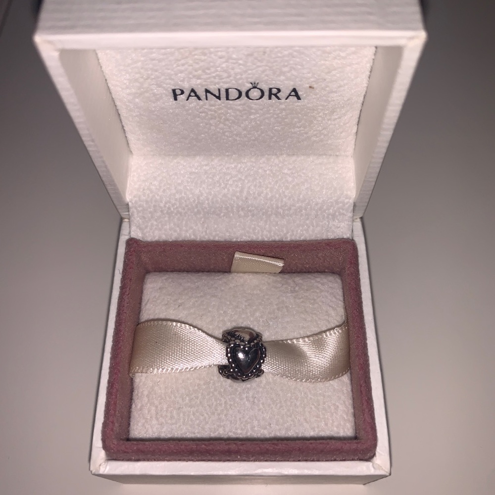 Pandora Heart Wrap Bracelet Charm